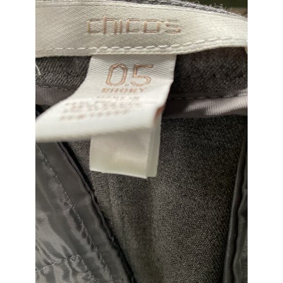 Chico's Gray Bootcut Pants 0.5 - Picture 3 of 4